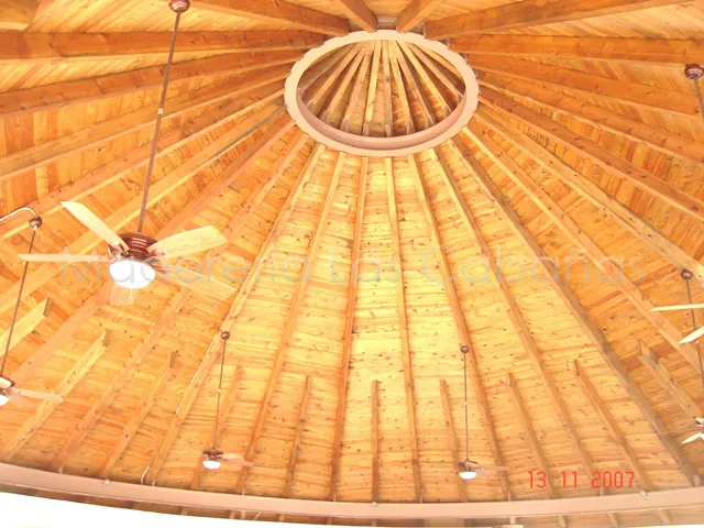 Vigas de palapa