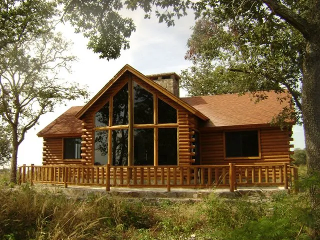 Cabaña de Medio tronco, modelo Especial